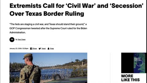 A TEXAS SIZED PSYOP AT THE SOUTHERN BORDER!