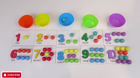 Learn Number 1 to 10 | Learn Counting numbers | Counting Number to ten #counting #toddlers