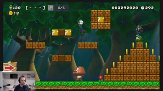 trying to get better at mario maker 2 endless