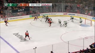 Owen Tippett with a Short Goal vs. Dallas Stars