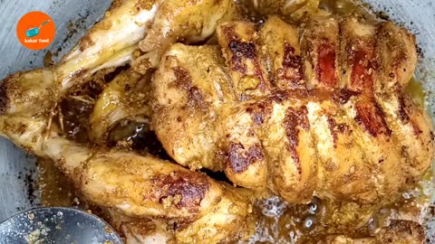 Whole Chicken Roast Recipe , Chargha Chicken Recipe , American Recipe, Kakar Food