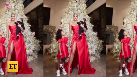 North West PERFORMS With Sia at Kardashians' Christmas Party