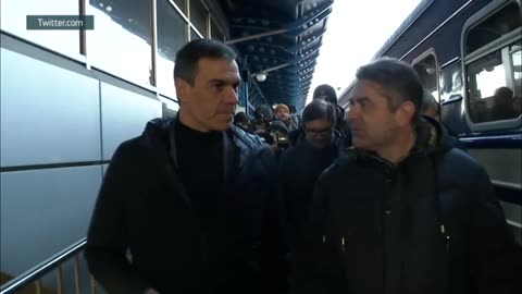 Spanish Prime Minister Sanchez arrived in Kiev