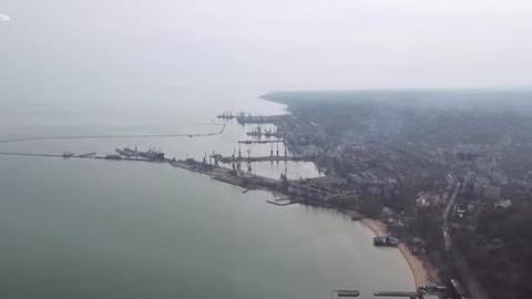 Ukraine War - Liberated port of Mariupol