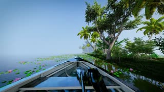 Boat nature animation