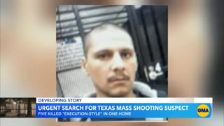 Manhunt underway for Texas mass shooting suspect