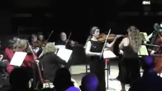 Telemann, Viola concerto, 2nd movement - Allegro. Monica Cuneo, viola