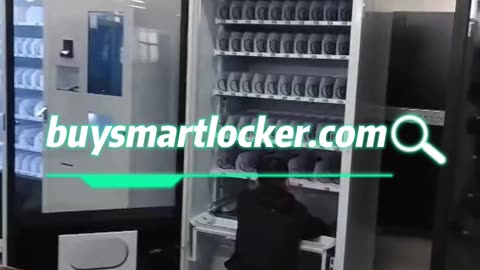 we make all kinds of smart cabinets and vending machines
