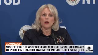 NTSB official on the train derailment
