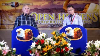 12,13 and Communion Service - Open Heavens Conference at Jerusalem