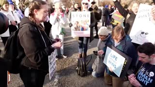 "Praise Jesus for Abortions!" — Pro-Abortion Activist Screams at People Praying at March for Life