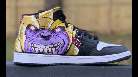Custom Thanos Vs Darkseid Jordan 1