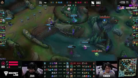 Pyosik is trying to Kill Faker, but Kingen is Fighting