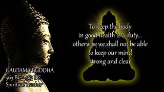 (QUOTES)GAUTAMA BUDDHA - EXPRESSING SUCH QUALITIES AS POWER, WISDOM, VIRUE, AND COMPASSION