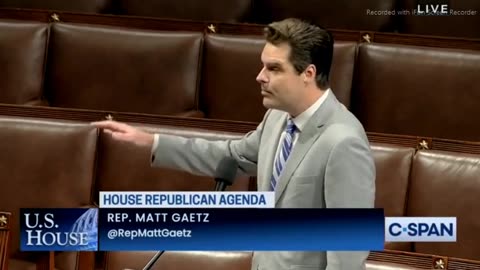 GAETZ ANNOUNCES MCCARTHY MUST LIVE UP TO HIS AGREEMENT OR BE REPLACED - MCCARTHY THEN ANNOUNCES BIDEN IMPEACHMENT INQUIRY