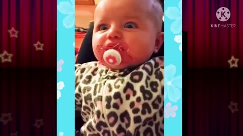 Funny baby video, try not to laugh