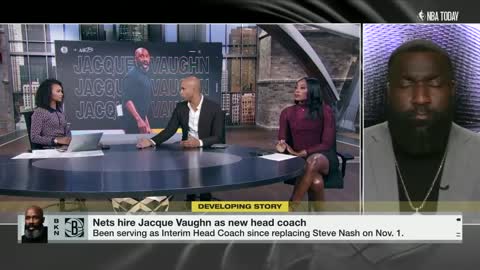 The Nets made the safe hire with Jacque Vaughn - Richard Jefferson NBA Today