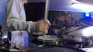 BIG BAND JAZZ DRUM BACKING TRACK (drum cover)