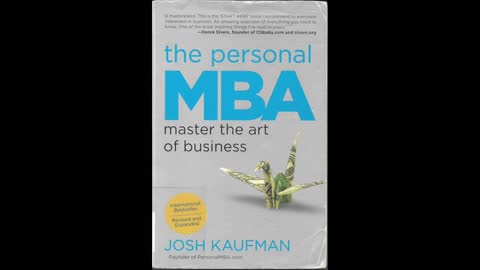 The Personal MBA by Josh Kaufman (5/15/2019)
