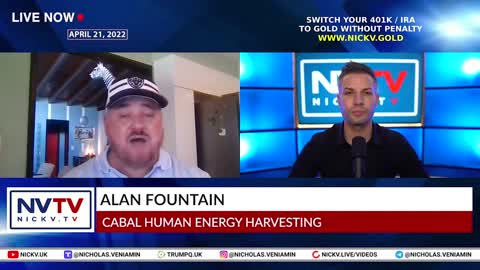 NICHOLAS VENIAMIN: ALAN FOUNTAIN DISCUSSES CABAL HUMAN ENERGY HARVESTING!