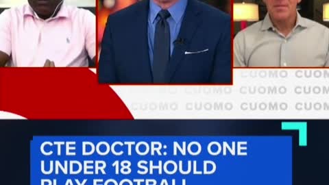 CTE DOCTOR: NO ONEUNDER 18 SHOULDPLAY FOOTBALL