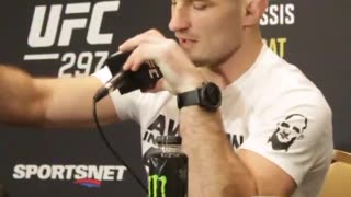 UFC champ Sean Strickland tells Canadian journalist to go "f**k" himself