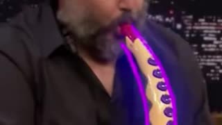 Jack Black kicking ass on his sax