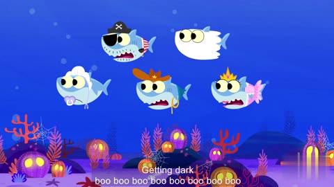 Baby Shark Halloween | kids songs