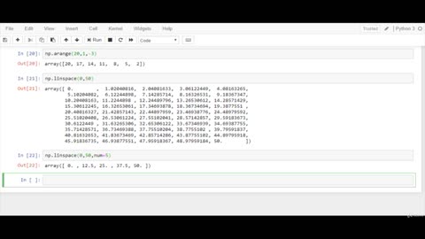 Python Full Course - Chapter 6 - 2. Array and Features in Numpy Python