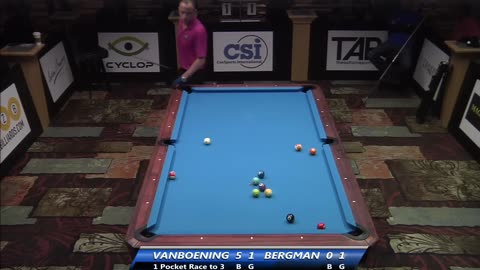 Shane Van Boening vs Justin Bergman ▸ 2014 US Open One Pocket Championship