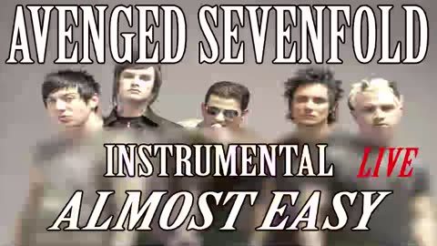 Avenged Sevenfold - Almost Easy [Instrumental] Live Warped Tour 2007