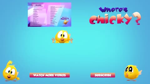 Chicky Cartoon in English for Kids