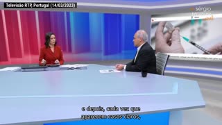 Rede de Televisão Portuguesa noticia hoje: "aumento estrondoso de reações adversas às vacinas."