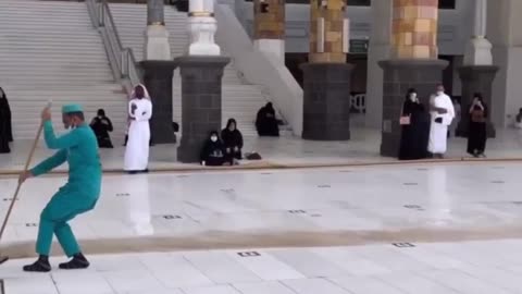 Masjid Al Haram Cleaning -- Makkah