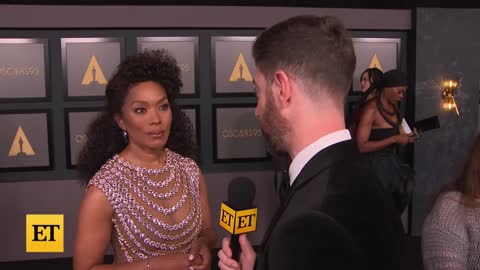 Angela Bassett REACTS to Michael B. Jordan’s Black Panther Surprise Cameo (Exclusive)