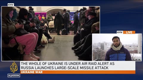 Ukraine Under Alert As Russia Launches Missiles