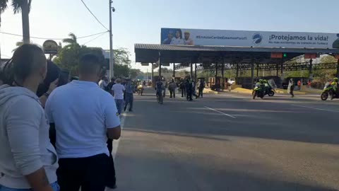 Transportadores adelantan caravana contra cobro de peaje de Turbaco