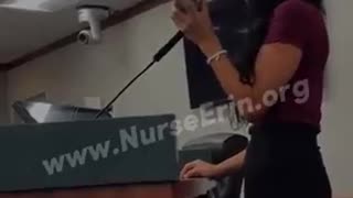 THIS VIDEO IS BEING HEAVILY CENSORED - NURSE ERIN IN NAPLES, FLORIDA!