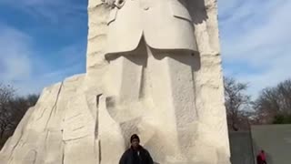 Octavius and Kiki 1/15/2024 Celebrate Holiday | Dr Martin Luther King Memorial in Washington DC