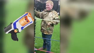 BATTLE ROYALE: MOTHER AND SON NERF BATTLE