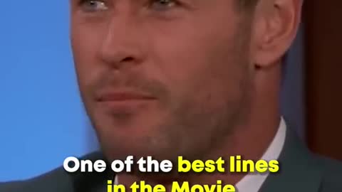 Chris Hemsworths Favorite Line In Thor Ragnarok