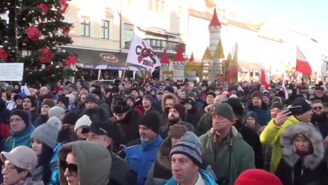 Braun, Sumliński, Rola i inni! Mega protest przeciwko segregacji i przymusowi Szczepień!