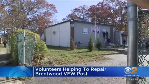 Volunteers repair Brentwood VFW post