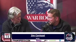 Steve Bannon interviews Jim Caviezel on why Russia entered Ukraine.