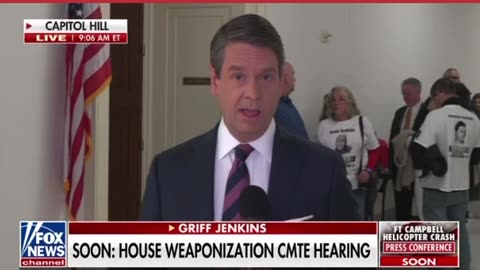 House weaponization committee hearing today