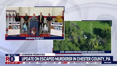 Pennsylvania Manhunt: Escaped Killer Steals Rifle, Homeowner Fires Shots | LiveNOW from FOX"