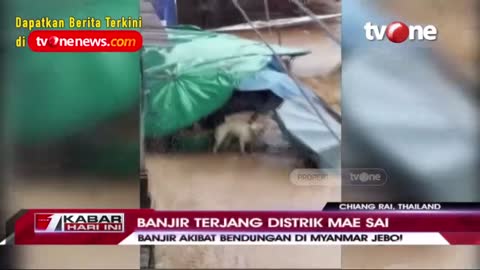 Banjir Bandang Terjang Thailand, Ribuan Rumah Terendam | Kabar Hari Ini tvOne