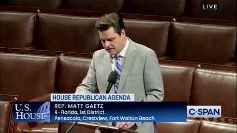 Rep. Gaetz threatens to remove Speaker McCarthy: "You're out of complianc