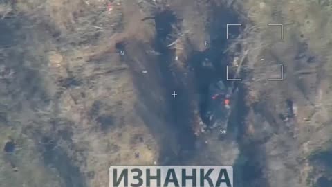 RAF drone destroyed a Ukrainian 152mm Self Propelled Howitzer