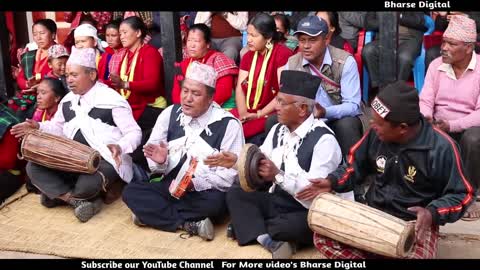 Gulmi Bharseli Typical Cultural Salaijo Live __ Bharseli Samaj __ अर्गानिक ठाडो भाका सालैजो